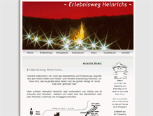 Tablet Screenshot of heinrichs.steiniges.net